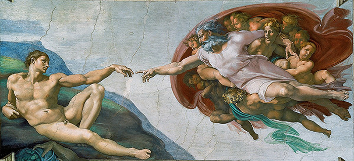The Creation of Adam - Michelangelo 1512
